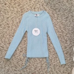 Princess Polly Light Blue Sweater